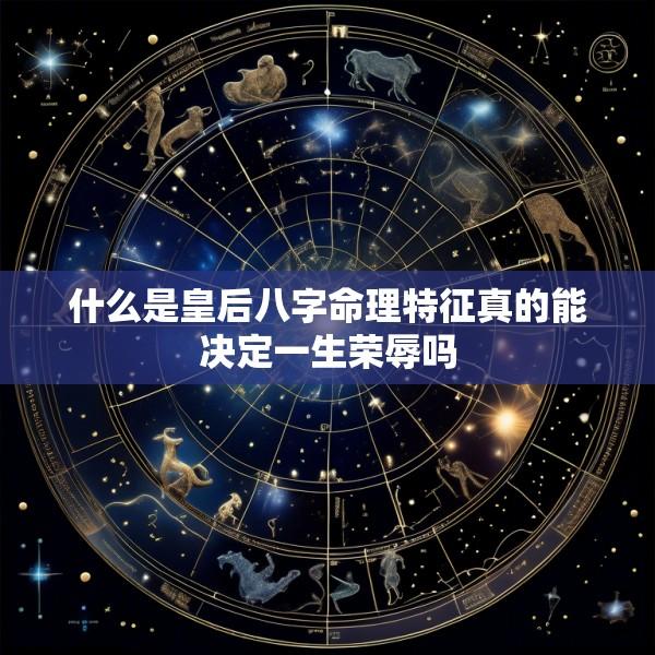 什么是皇后八字命理特征真的能决定一生荣辱吗