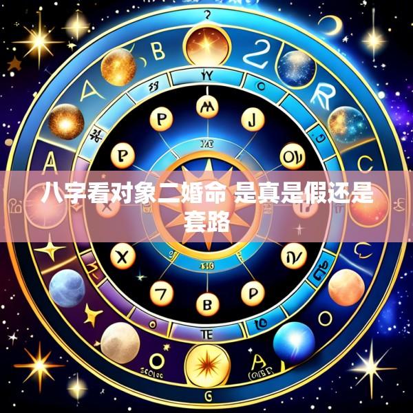八字看对象二婚命 是真是假还是套路