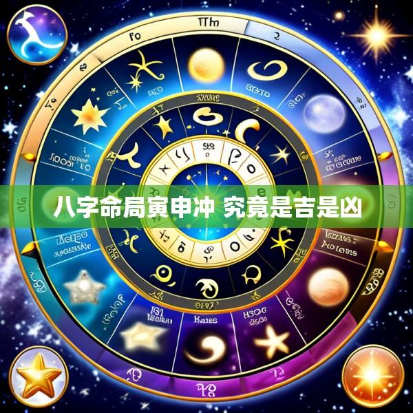 八字命局寅申冲 究竟是吉是凶