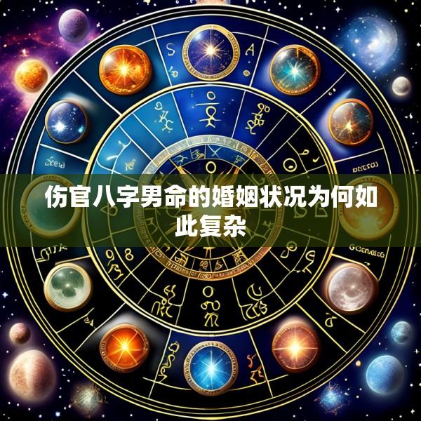 伤官八字男命的婚姻状况为何如此复杂