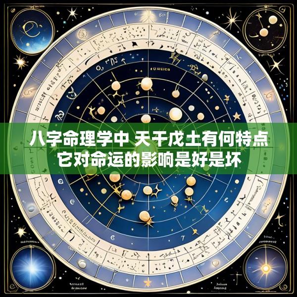 八字命理学中 天干戊土有何特点它对命运的影响是好是坏