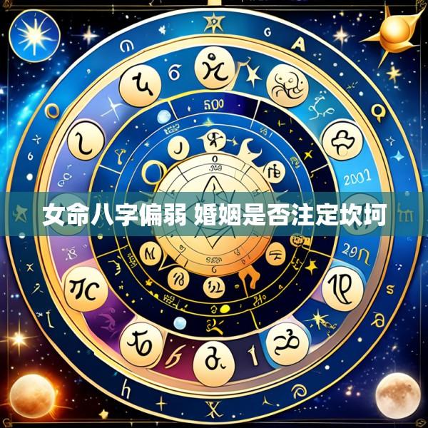 女命八字偏弱 婚姻是否注定坎坷