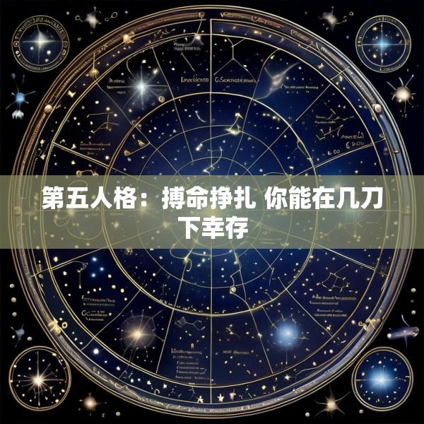 第五人格：搏命挣扎 你能在几刀下幸存
