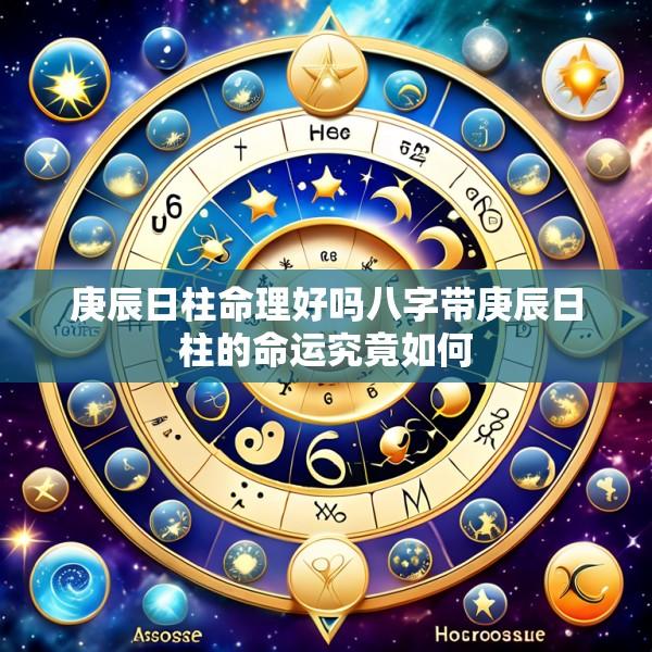 庚辰日柱命理好吗八字带庚辰日柱的命运究竟如何