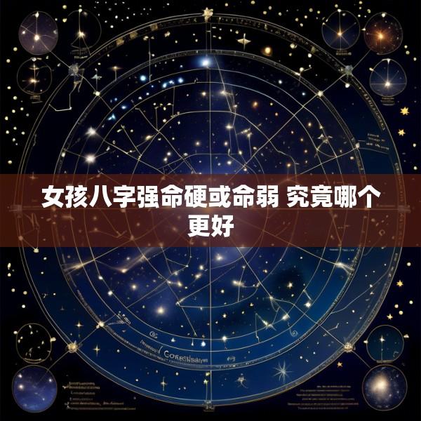 女孩八字强命硬或命弱 究竟哪个更好