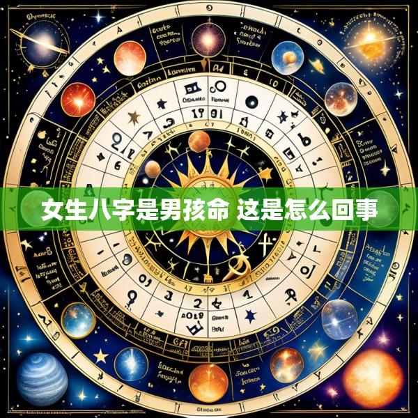 女生八字是男孩命 这是怎么回事
