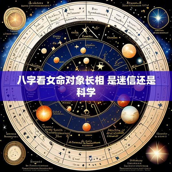 八字看女命对象长相 是迷信还是科学