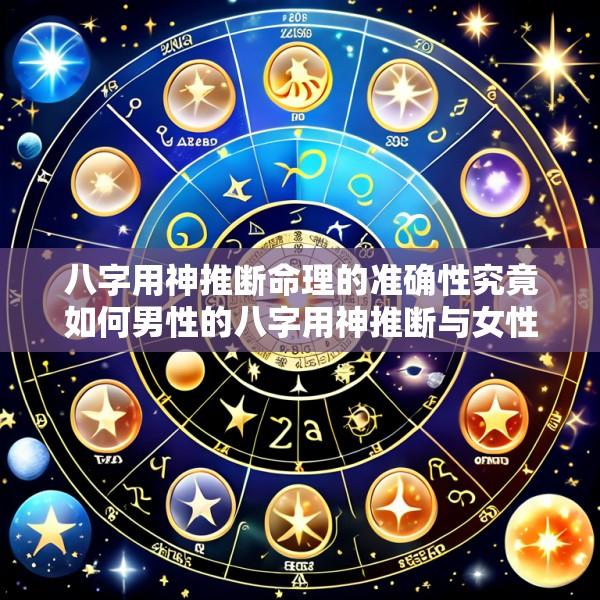 八字用神推断命理的准确性究竟如何男性的八字用神推断与女性有何不同