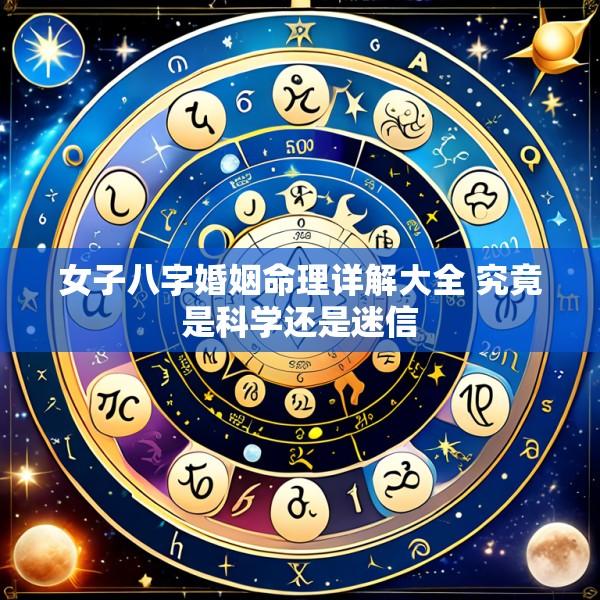 女子八字婚姻命理详解大全 究竟是科学还是迷信