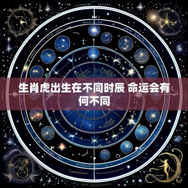 生肖虎出生在不同时辰 命运会有何不同