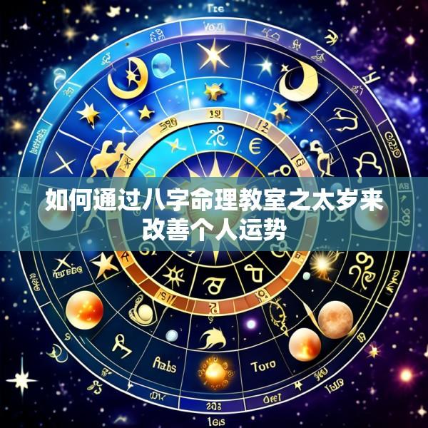 如何通过八字命理教室之太岁来改善个人运势