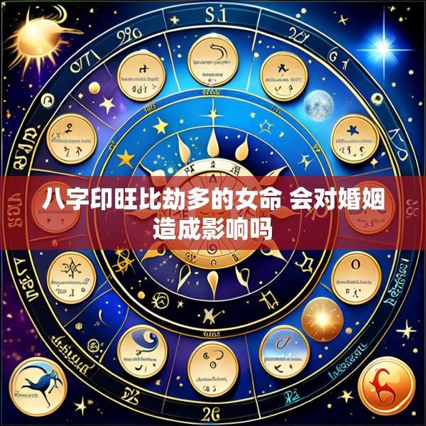 八字印旺比劫多的女命 会对婚姻造成影响吗