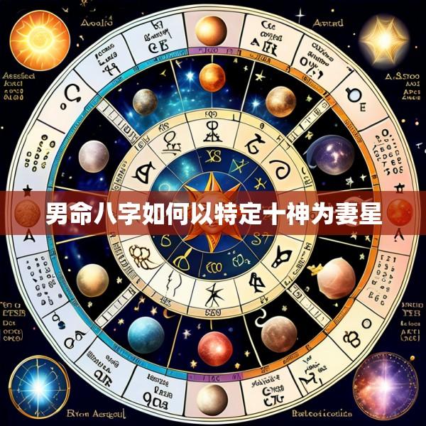 男命八字如何以特定十神为妻星