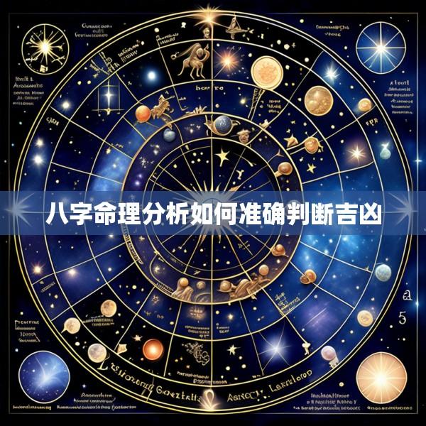 八字命理分析如何准确判断吉凶