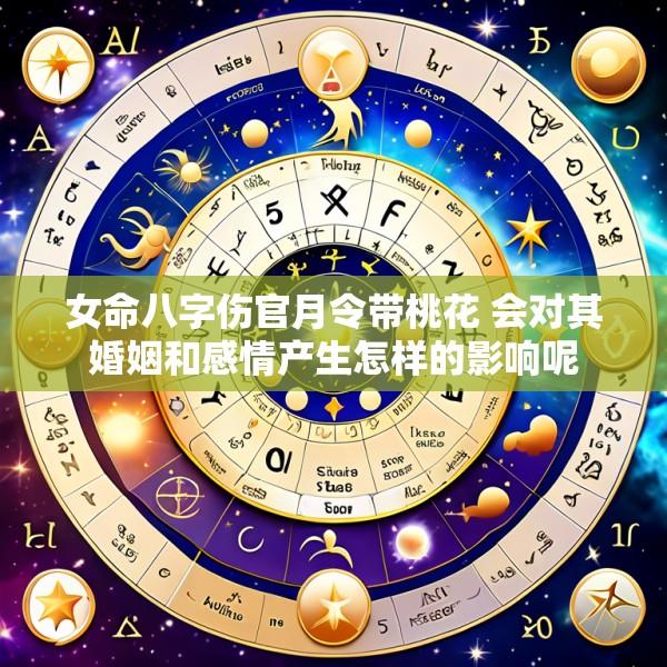 女命八字伤官月令带桃花 会对其婚姻和感情产生怎样的影响呢