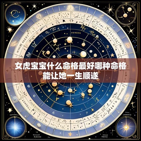 女虎宝宝什么命格最好哪种命格能让她一生顺遂