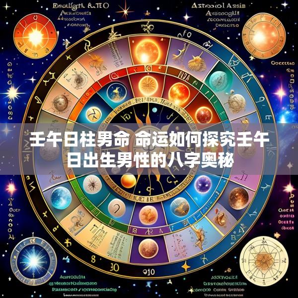 壬午日柱男命 命运如何探究壬午日出生男性的八字奥秘