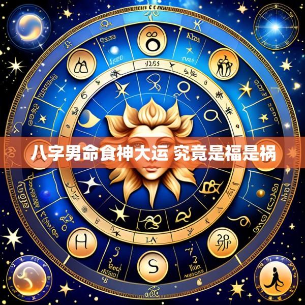 八字男命食神大运 究竟是福是祸