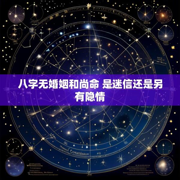 八字无婚姻和尚命 是迷信还是另有隐情