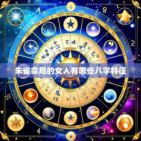 朱雀命局的女人有哪些八字特征