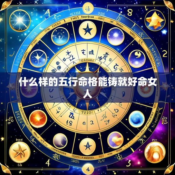 什么样的五行命格能铸就好命女人