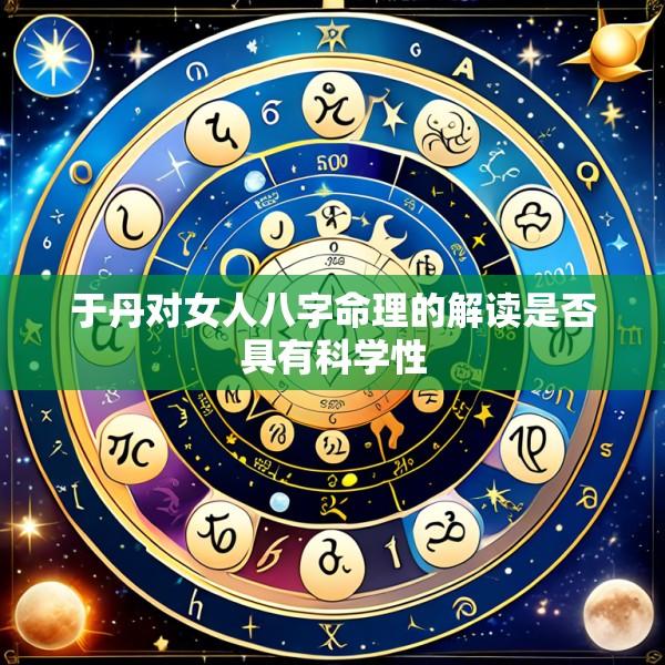 于丹对女人八字命理的解读是否具有科学性