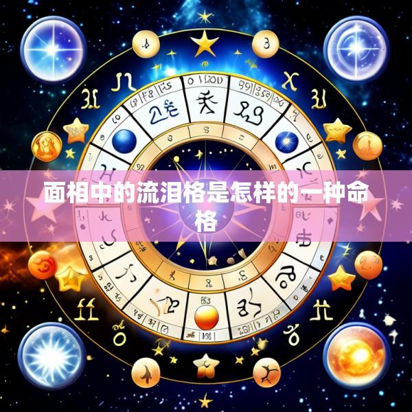 面相中的流泪格是怎样的一种命格