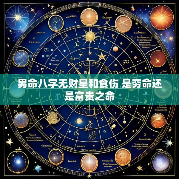 男命八字无财星和食伤 是穷命还是富贵之命
