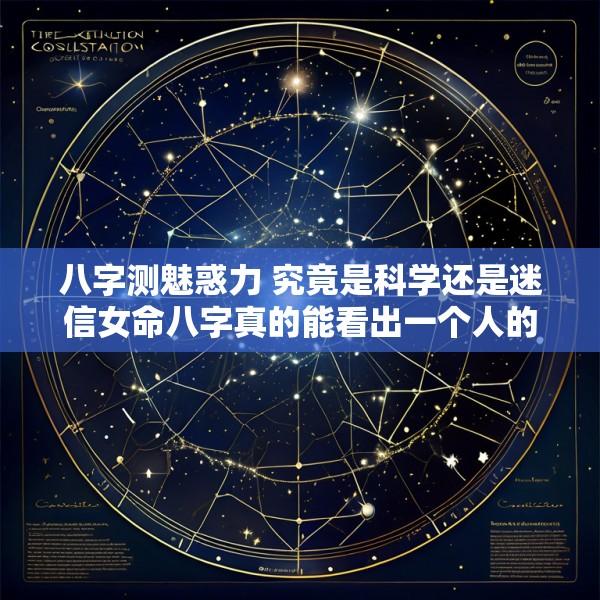 八字测魅惑力 究竟是科学还是迷信女命八字真的能看出一个人的魅力吗