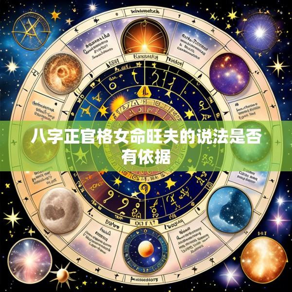 八字正官格女命旺夫的说法是否有依据