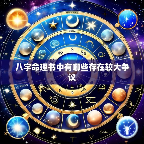 八字命理书中有哪些存在较大争议
