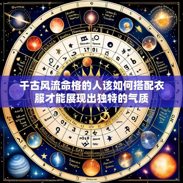 千古风流命格的人该如何搭配衣服才能展现出独特的气质
