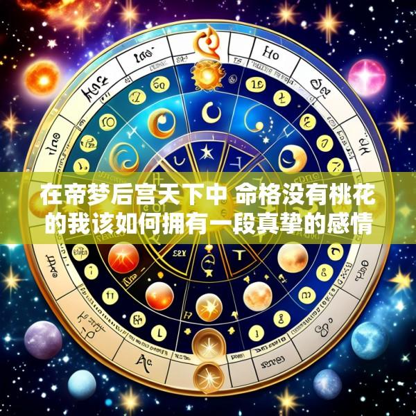 在帝梦后宫天下中 命格没有桃花的我该如何拥有一段真挚的感情