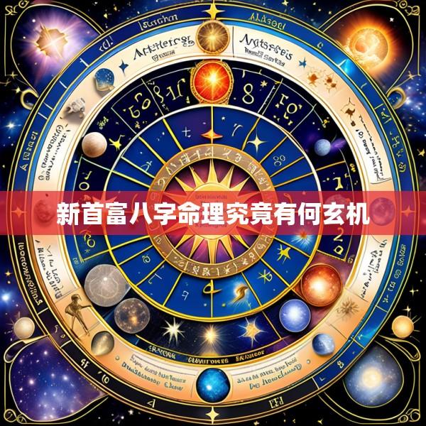 新首富八字命理究竟有何玄机