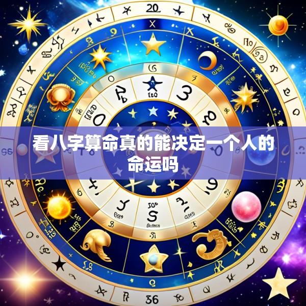 看八字算命真的能决定一个人的命运吗