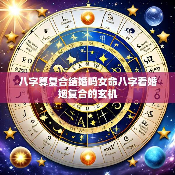 八字算复合结婚吗女命八字看婚姻复合的玄机