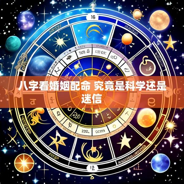八字看婚姻配命 究竟是科学还是迷信