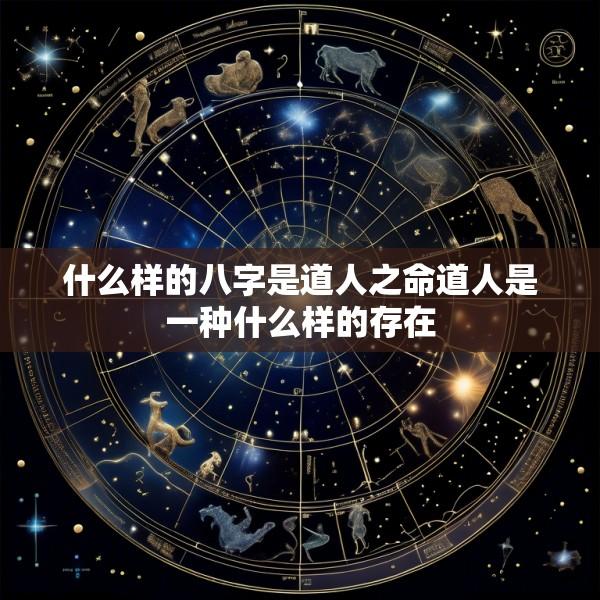 什么样的八字是道人之命道人是一种什么样的存在