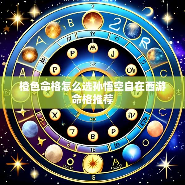 橙色命格怎么选孙悟空自在西游命格推荐