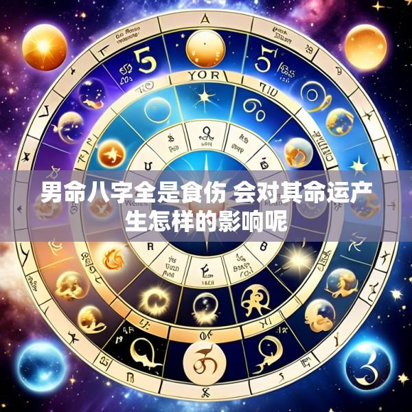 男命八字全是食伤 会对其命运产生怎样的影响呢