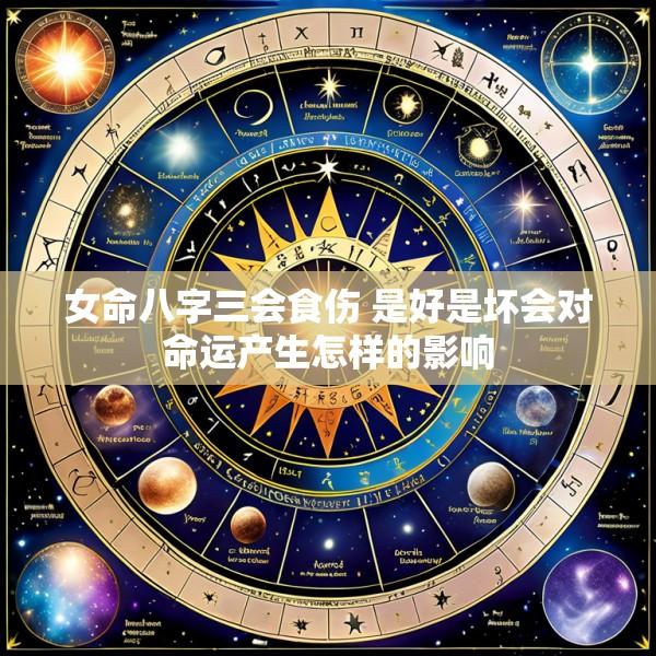 女命八字三会食伤 是好是坏会对命运产生怎样的影响