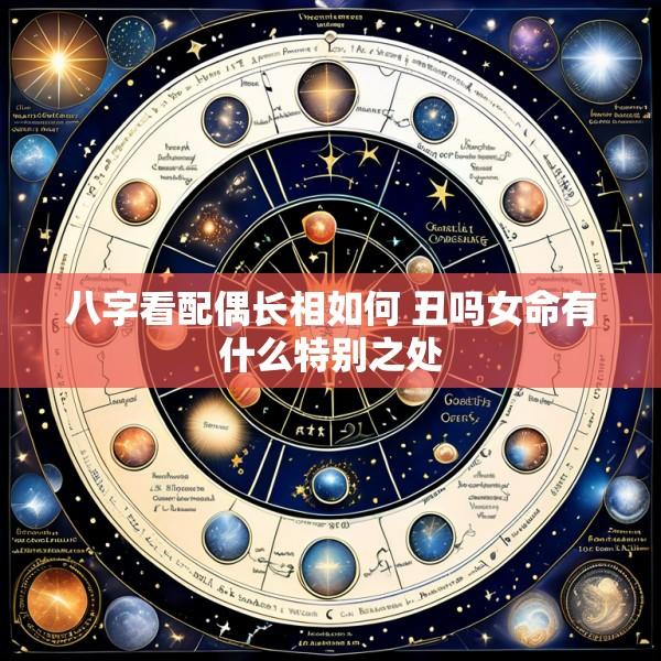 八字看配偶长相如何 丑吗女命有什么特别之处
