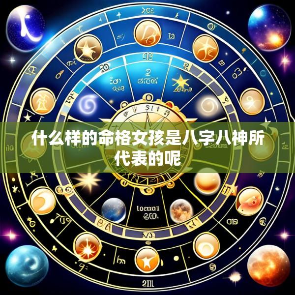 什么样的命格女孩是八字八神所代表的呢