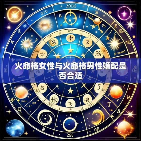 火命格女性与火命格男性婚配是否合适