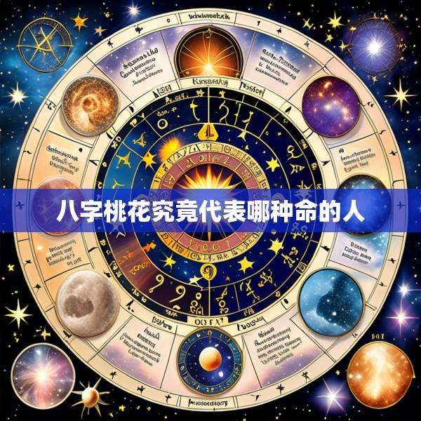 八字桃花究竟代表哪种命的人