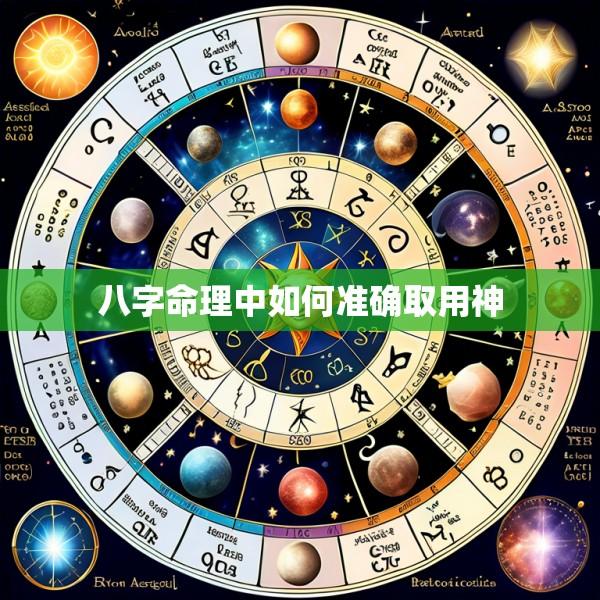 八字命理中如何准确取用神