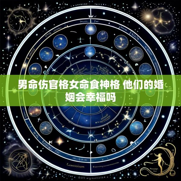 男命伤官格女命食神格 他们的婚姻会幸福吗
