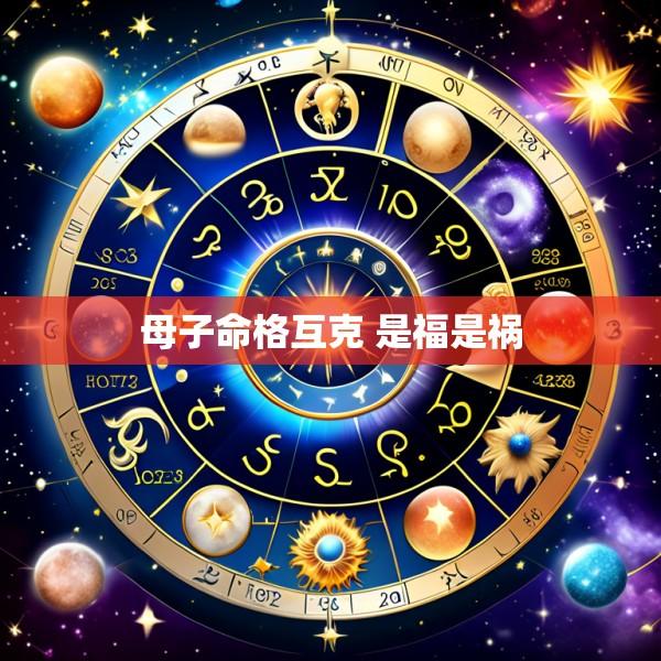母子命格互克 是福是祸