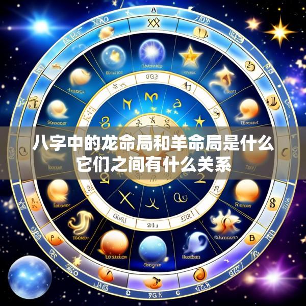 八字中的龙命局和羊命局是什么它们之间有什么关系