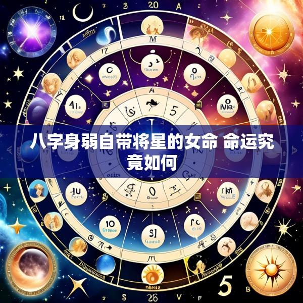 八字身弱自带将星的女命 命运究竟如何